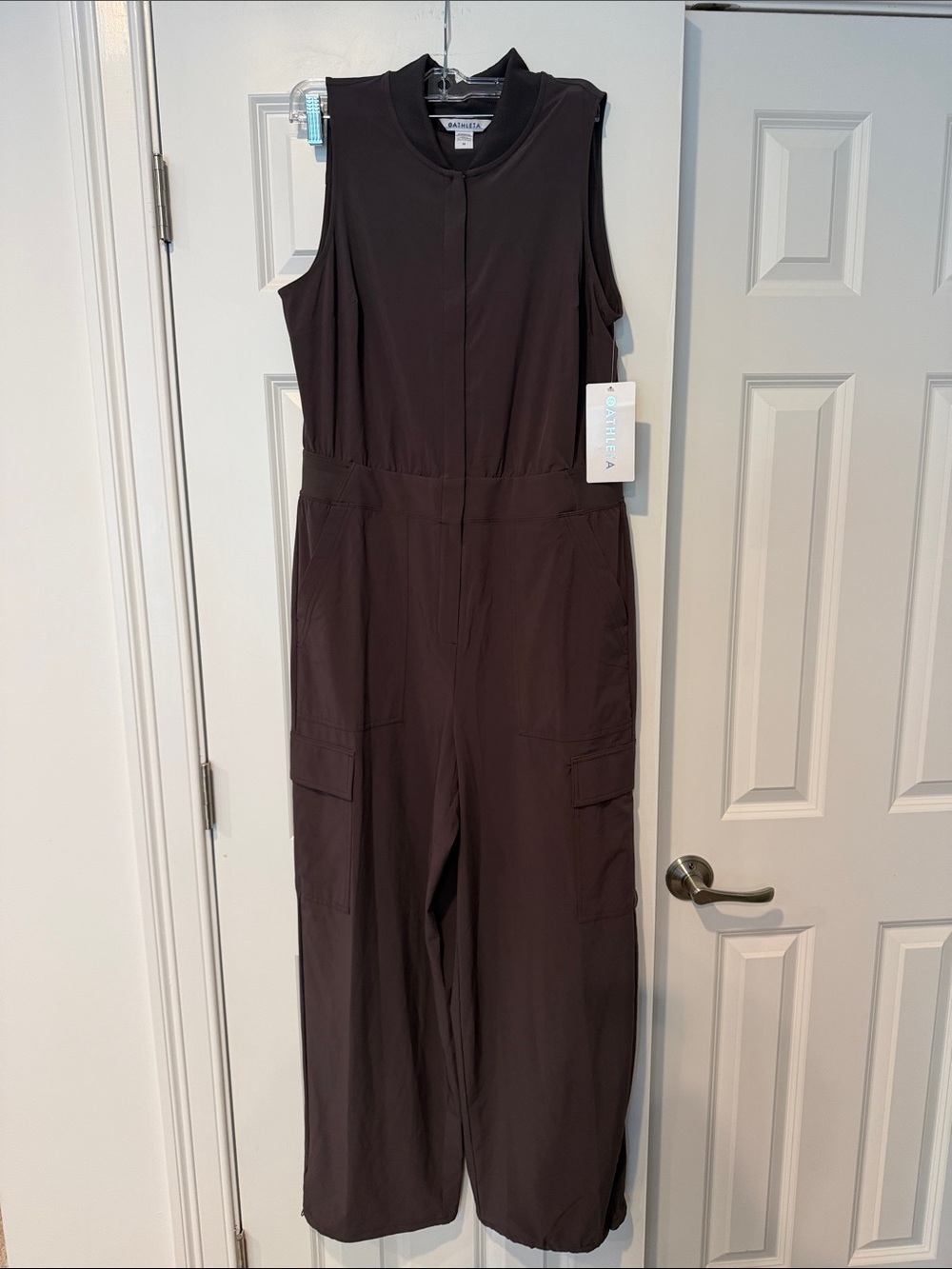 NWT ATHLETA Brooklyn Utility Jumpsuit (12)